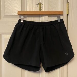 Mountain Hardwear Women's Black Athletic Shorts